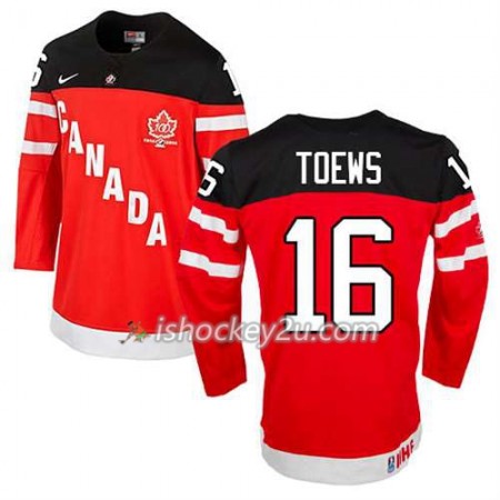 Reebok Mænd NHL Canada Team Trøje Jonathan Toews #16 100th Anniversary Rød