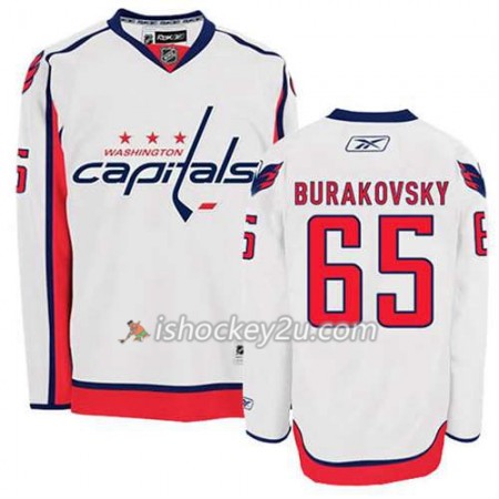 Reebok Mænd NHL Washington Capitals Trøje Andre Burakovsky #65 Udebane Hvid