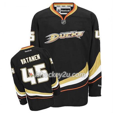 Reebok Mænd NHL Anaheim Ducks Trøje Sami Vatanen #45 Hjemme Sort