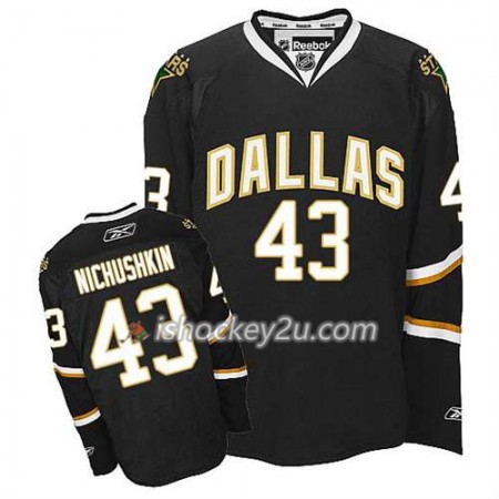 Reebok Mænd NHL Dallas Stars Trøje Valeri Nichushkin #43 Premier Sort