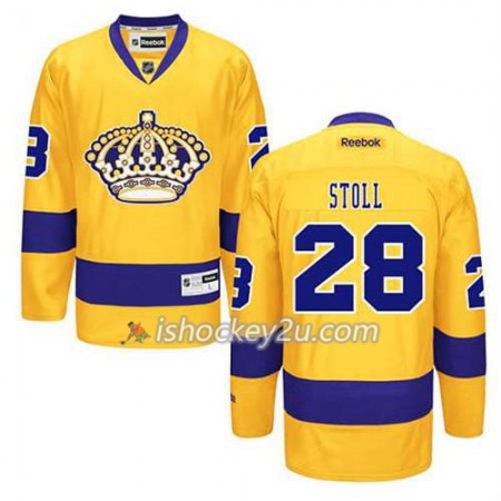 Reebok Mænd NHL Los Angeles Kings Trøje Jarret Stoll #28 Tredje Guld