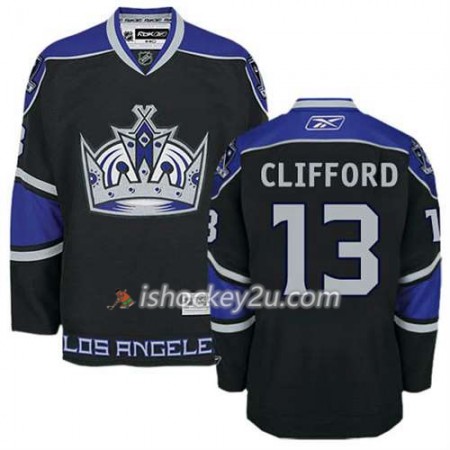 Reebok Mænd NHL Los Angeles Kings Trøje Kyle Clifford #13 Tredje Sort