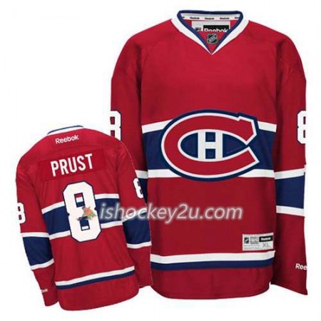 Reebok Mænd NHL Montreal Canadiens Trøje Brandon Prust #8 Hjemme Rød