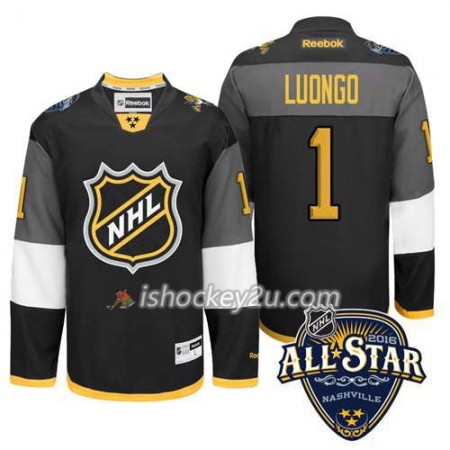 NHL 2016 All-Star Florida Panthers Trøje Roberto Luongo #1 Sort