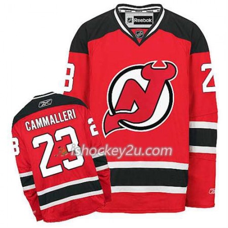 Reebok Mænd NHL New Jersey Devils Trøje Mike Cammalleri #23 Hjemme Rød