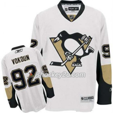 Reebok Mænd NHL Pittsburgh Penguins Trøje Tomas Vokoun 92 Hvid Udebane