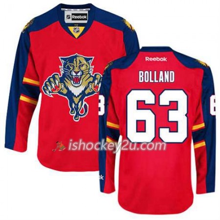 Reebok Mænd NHL Florida Panthers Trøje Dave Bolland #63 Hjemme Rød