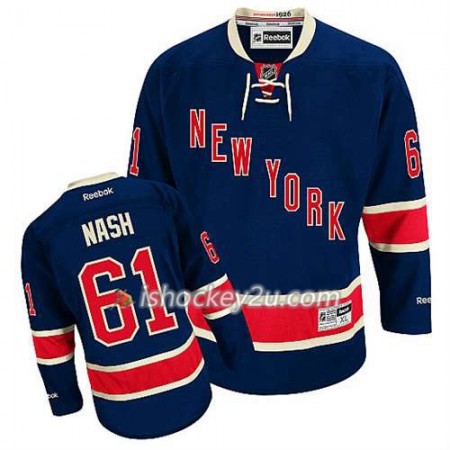 Reebok Mænd NHL New York Rangers Trøje Rick Nash #61 Tredje Blå