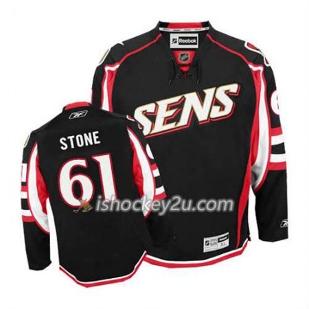 Reebok Mænd NHL Ottawa Senators Trøje Mark Stone #61 Tredje Sort