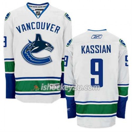 Reebok Mænd NHL Vancouver Canucks Trøje Zack Kassian #9 Udebane Hvid