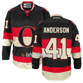 Reebok Mænd NHL Ottawa Senators Trøje Craig Anderson #41 Ny Tredje Sort