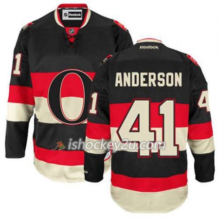 Reebok Mænd NHL Ottawa Senators Trøje Craig Anderson #41 Ny Tredje Sort