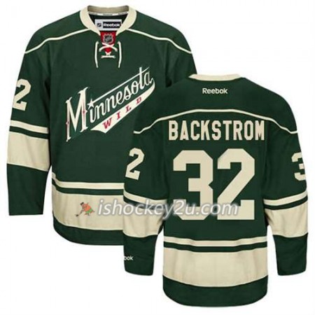 Reebok Mænd NHL Minnesota Wild Trøje Niklas Backstrom #32 Tredje Grøn