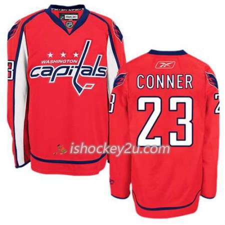 Reebok Mænd NHL Washington Capitals Trøje Chris Conner #23 Hjemme Rød