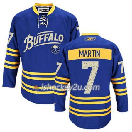 Reebok Mænd NHL Buffalo Sabres Trøje Rick Martin #7 Tredje Blå