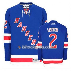 Reebok Mænd NHL New York Rangers Trøje Brian Leetch #2 Hjemme Blå