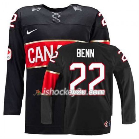 Reebok Mænd NHL Canada Team Trøje Jamie Benn #22 Tredje Rød