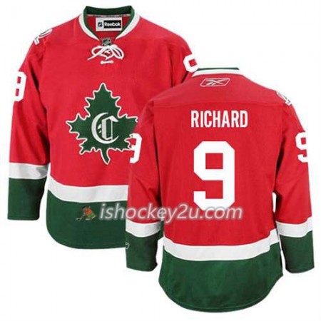 Reebok Mænd NHL Montreal Canadiens Trøje Maurice Richard #9 Tredje Ny Rød Reebok Mænd NHL Montreal Canadiens Trøje Maurice Richard #9 Tredje Ny Rød
