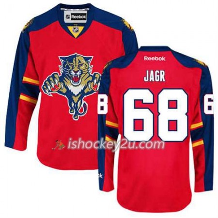 Reebok Mænd NHL Florida Panthers Trøje Jaromir Jagr #68 Hjemme Rød