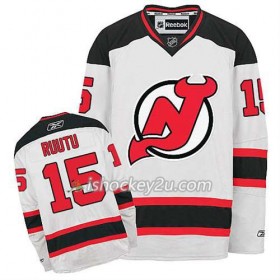 Reebok Mænd NHL New Jersey Devils Trøje Tuomo Ruutu #15 Udebane Hvid