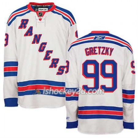 Reebok Mænd NHL New York Rangers Trøje Wayne Gretzky #99 Udebane Hvid