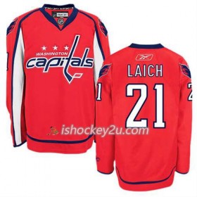 Reebok Mænd NHL Washington Capitals Trøje Brooks Laich #21 Hjemme Rød