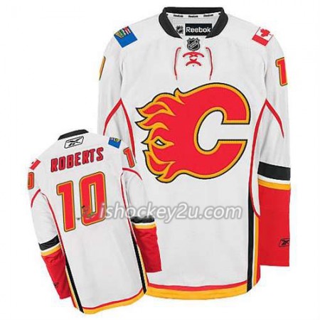 Reebok Mænd NHL Calgary Flames Trøje Gary Roberts #10 Udebane Rød
