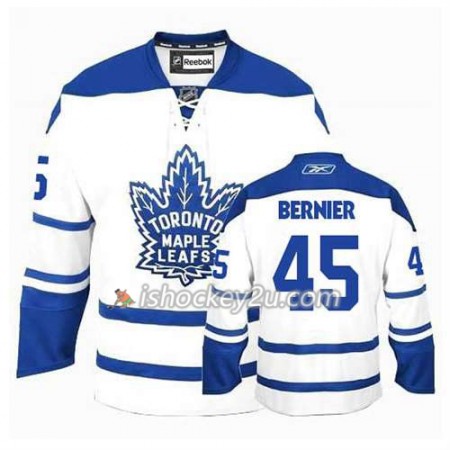 Reebok Mænd NHL Toronto Maple Leafs Trøje Jonathan Bernier #45 Tredje Hvid