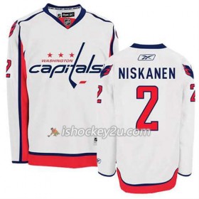 Reebok Mænd NHL Washington Capitals Trøje Matt Niskanen #2 Udebane Hvid