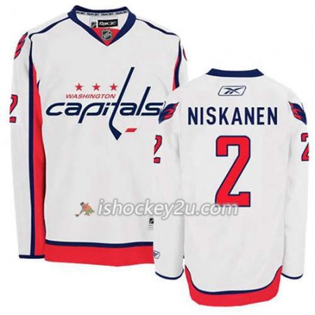 Reebok Mænd NHL Washington Capitals Trøje Matt Niskanen #2 Udebane Hvid