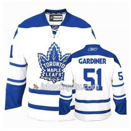 Reebok Mænd NHL Toronto Maple Leafs Trøje Jake Gardiner #51 Tredje Hvid