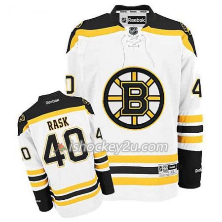 Reebok Mænd NHL Boston Bruins Trøje Tuukka Rask #40 Udebane Hvid