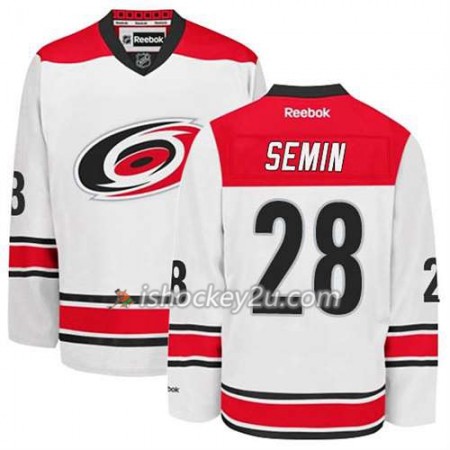 Reebok Mænd NHL Carolina Hurricanes Trøje Alexander Semin #28 Udebane Rød