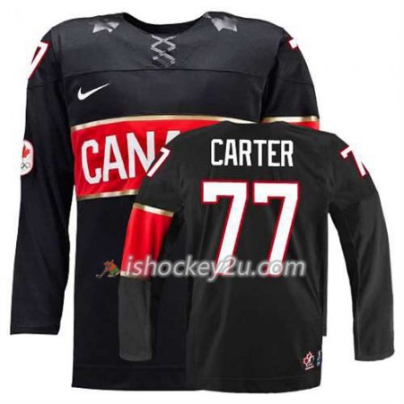 Reebok Dame NHL Canada Team Trøje Jeff Carter #77 Tredje Sort