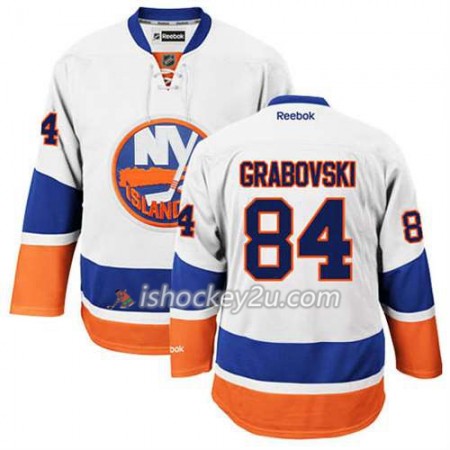 Reebok Mænd NHL New York Islanders Trøje Mikhail Grabovski #84 Udebane Hvid