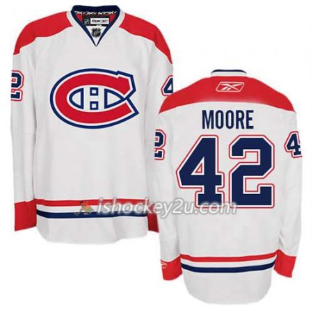 Reebok Mænd NHL Montreal Canadiens Trøje Dominic Moore #42 Udebane Hvid
