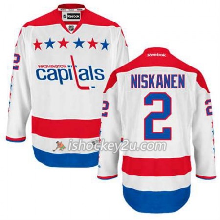 Reebok Mænd NHL Washington Capitals Trøje Matt Niskanen #2 Tredje Hvid