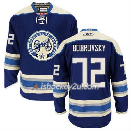 Reebok Mænd NHL Columbus Blue Jackets Trøje Sergei Bobrovsky #72 Tredje Blå