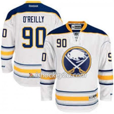 Reebok Mænd NHL Buffalo Sabres Trøje Ryan OReilly #90 Udebane Udebane Hvid