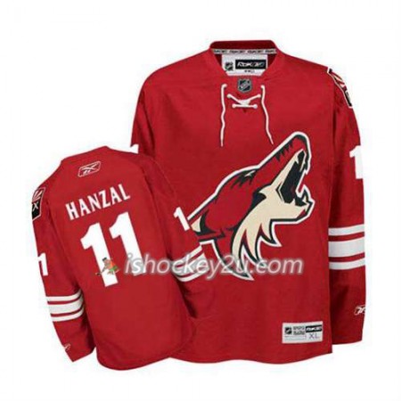 Reebok Mænd NHL Phoenix Coyotes Martin Hanzal 11 Vinrød Hjemme