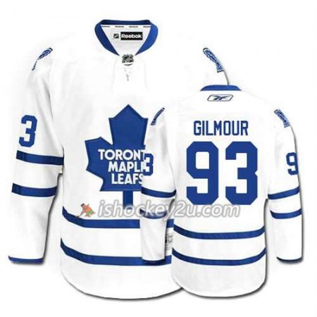 Reebok Mænd NHL Toronto Maple Leafs Trøje Doug Gilmour #93 Udebane Hvid