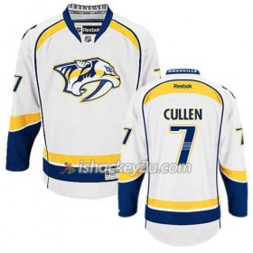 Reebok Mænd NHL Nashville Predators Trøje Matt Cullen #7 Udebane Hvid