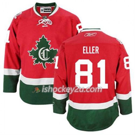 Reebok Mænd NHL Montreal Canadiens Trøje Lars Eller #81 Tredje Ny Rød