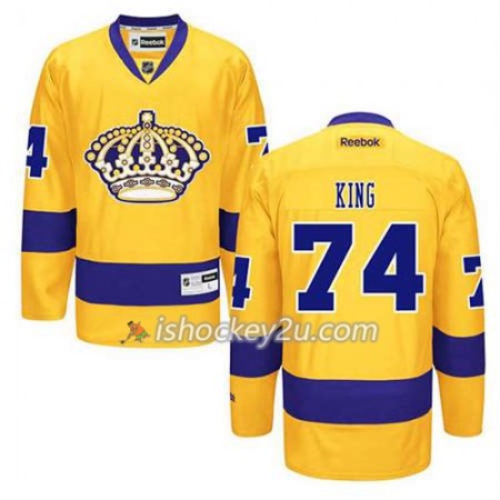 Reebok Mænd NHL Los Angeles Kings Trøje Dwight King #74 Tredje Guld