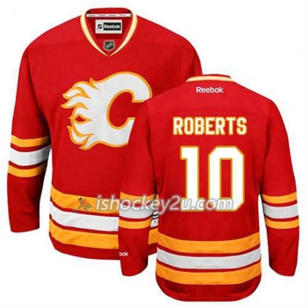 Reebok Mænd NHL Calgary Flames Trøje Gary Roberts #10 Tredje Rød