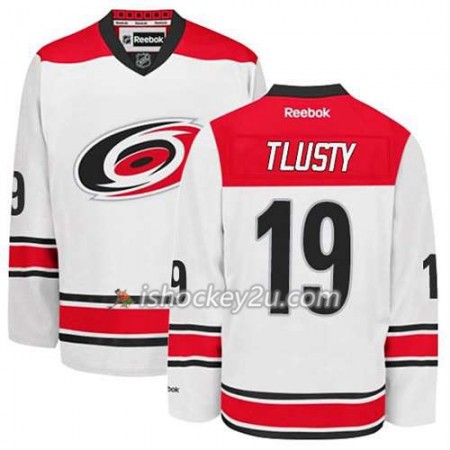 Reebok Mænd NHL Carolina Hurricanes Trøje Jiri Tlusty #19 Udebane Hvid