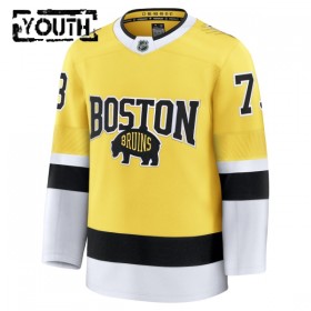 Børn NHL Boston Bruins Trøje Fanatics NHL Stadium Series Premium Charlie Mcavoy 2025-26 Gold