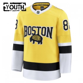 Børn NHL Boston Bruins Trøje Fanatics NHL Stadium Series Premium David Pastrnak 2025-26 Gold