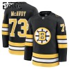 Børn NHL Boston Bruins Trøje Fanatics Premium Charlie Mcavoy 2025-26 Sort Hjemme
