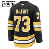 Børn NHL Boston Bruins Trøje Fanatics Premium Charlie Mcavoy 2025-26 Sort Hjemme